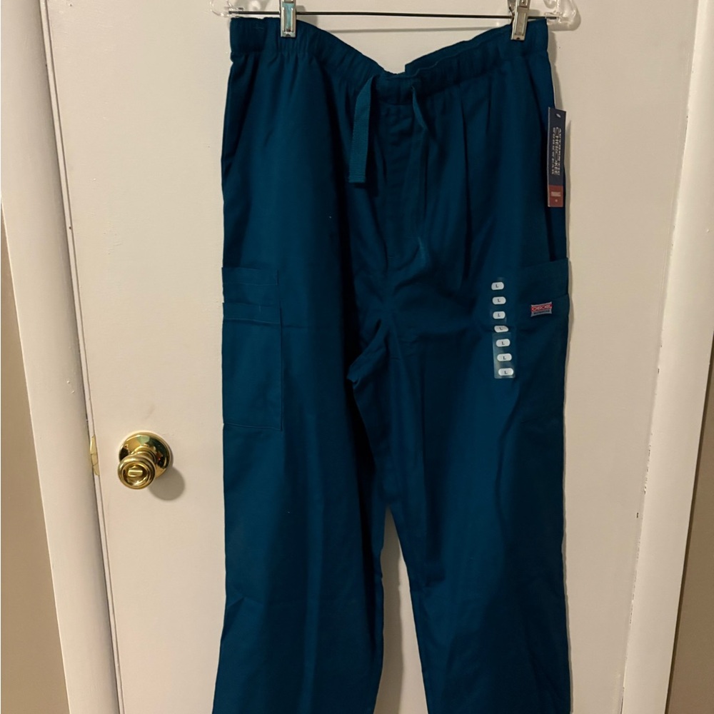 Cherokee Blue Cargo Pants Relaxed Fit